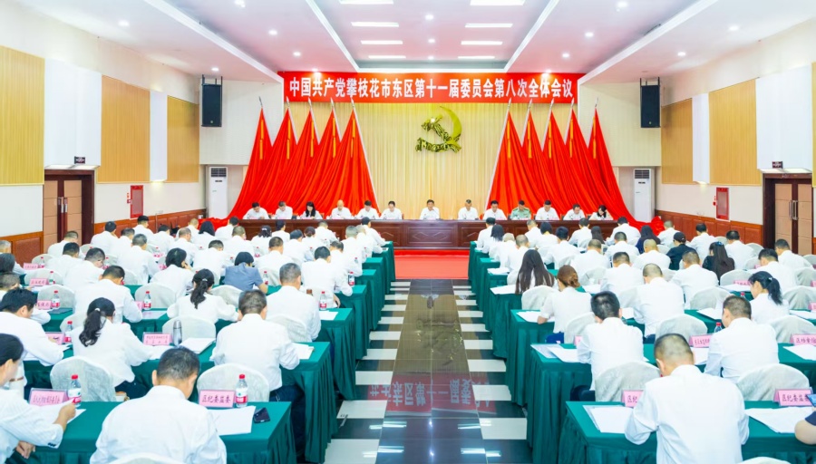 
                                    中国共产党攀枝花市东区第十一届委员会第八次全体会议决议