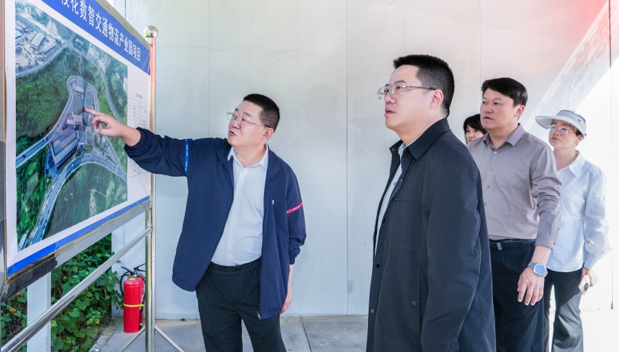 苟军调研攀枝花数智交通物流产业园等项目进展情况