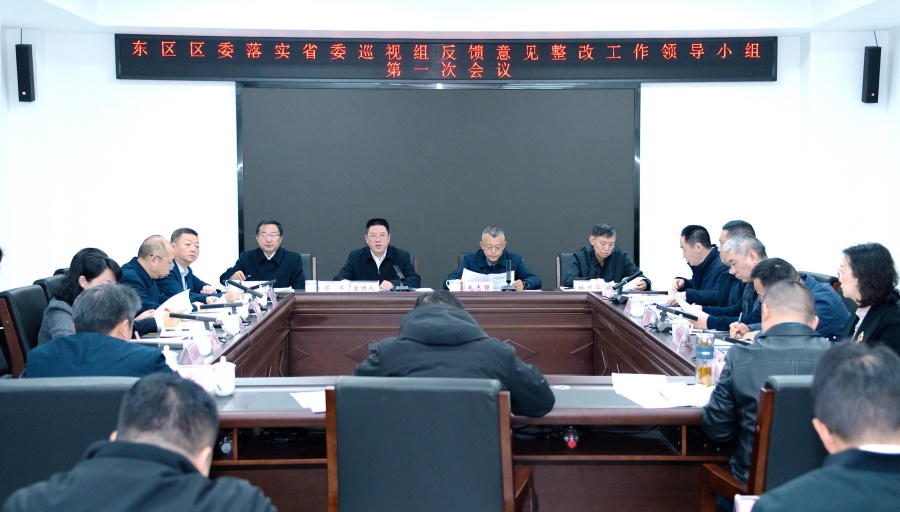 
                                    区委落实省委巡视组反馈意见整改工作领导小组第一次会议召开